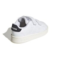 adidas Advantage Lifestyle Court Two Hook-and-Loop Sneaker Kinder - wei&szlig;