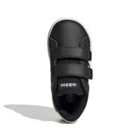 adidas Grand Court Lifestyle Hook and Loop Schuhe Baby - schwarz/wei&szlig;