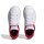 adidas Advantage Lifestyle Court Lace Sneaker Kinder - weiß/rot