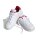 adidas Advantage Lifestyle Court Lace Sneaker Kinder - weiß/rot