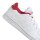 adidas Advantage Lifestyle Court Lace Sneaker Kinder - weiß/rot