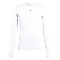 adidas Techfit Langarm Shirt Herren - weiß