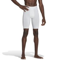 adidas Techfit Compression Shorts Herren - wei&szlig;