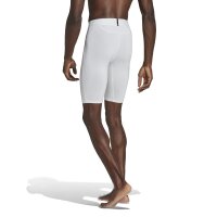 adidas Techfit Compression Shorts Herren - wei&szlig;