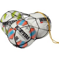 Derbystar FB-Polyester Ballnetz für 1 Ball - schwarz