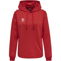 hummel Core XK Poly Sweat Hoodie Damen - rot