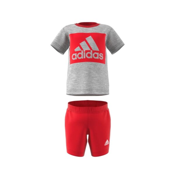 adidas Essentials Set Baby - grau/rot