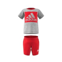 adidas Essentials Set Baby - grau/rot