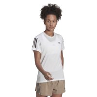 adidas Own The Run Cooler T-Shirt Damen - wei&szlig;