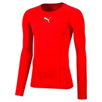 Puma Liga Baselayer Langarm Shirt Herren - rot