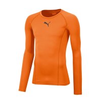 Puma Liga Baselayer Langarm Shirt Herren - orange