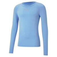 Puma Liga Baselayer Langarm Shirt Herren - hellblau