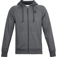 Under Armour Rival Fleece Full-Zip Hoodie Herren - grau