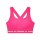 Under Armour Mid Crossback Sport BH Damen - rosa