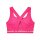 Under Armour Mid Crossback Sport BH Damen - rosa