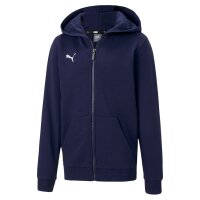 Puma teamGOAL 23 Full-Zip Hoodie Kinder - navy