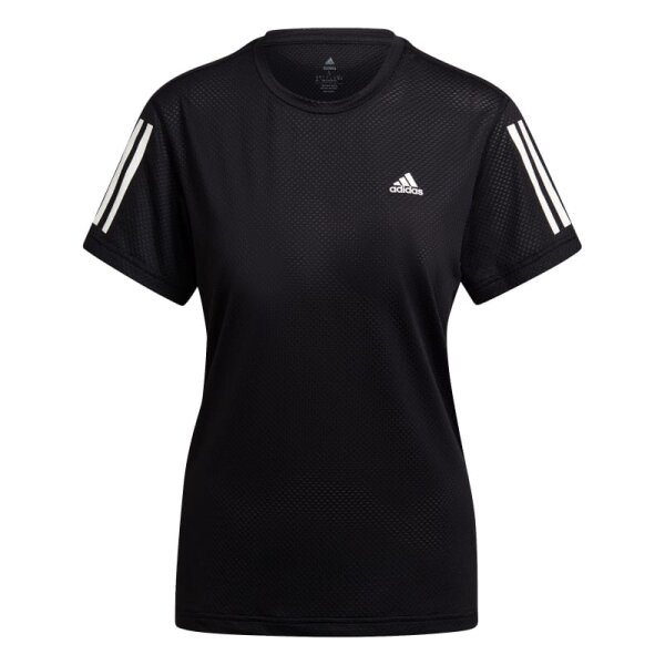 adidas Own The Run Cooler T-Shirt Damen - schwarz