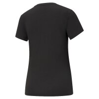 Puma Essentials Logo T-Shirt Damen - schwarz