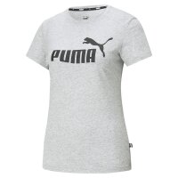 Puma Essentials Logo T-Shirt Damen - grau