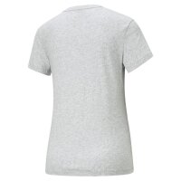 Puma Essentials Logo T-Shirt Damen - grau