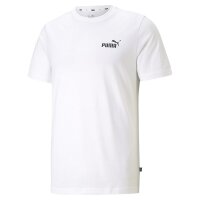 Puma ESS Small Logo T-Shirt Herren - wei&szlig;