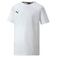 Puma teamGOAL 23 Casuals T-Shirt Kinder - wei&szlig;