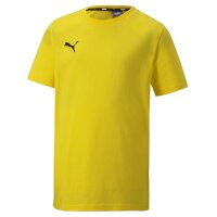 Puma teamGOAL 23 Casuals T-Shirt Kinder - gelb