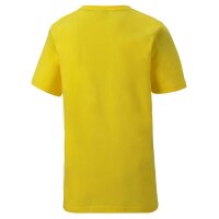 Puma teamGOAL 23 Casuals T-Shirt Kinder - gelb