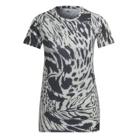 adidas Fast Allover Print Running T-Shirt Damen -...