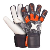 Derbystar Goalie v22 Torwarthandschuhe Kinder - orange/grau