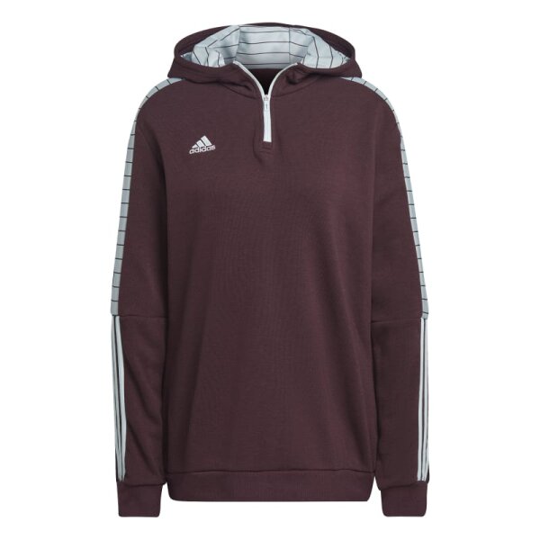 adidas Tiro Hoodie Damen - bordeaux