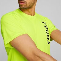 Puma Fit SS T-Shirt Herren - gelb