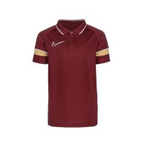 Nike Academy 21 Poloshirt Kinder - dunkelrot