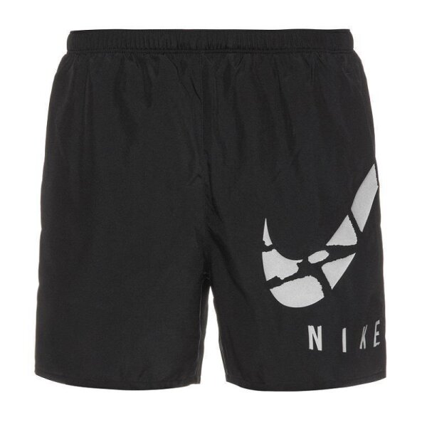 Nike Challenger Run Division Laufshorts Herren - schwarz/weiß