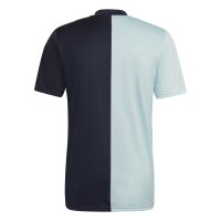 adidas Tiro Half &amp; Half Trikot Herren - hellblau/navy