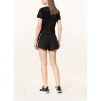 Nike Swoosh Laufshorts Damen - schwarz/wei&szlig;