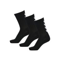 hummel Fundamental Socken 3er Pack - schwarz