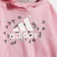 adidas Badge of Sport Jogginganzug Kinder - rosa/grau