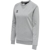 hummel Hmlmove Grid Cotton Sweatshirt Woma Damen - grey...