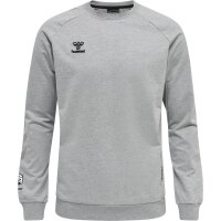 hummel Hmlmove Grid Cotton Sweatshirt Herren - grey melange