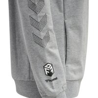 hummel Hmlmove Grid Cotton Sweatshirt Herren - grey melange