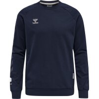 hummel Hmlmove Grid Cotton Sweatshirt Herren - marine