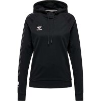 hummel Move Grid Hoodie Damen - schwarz