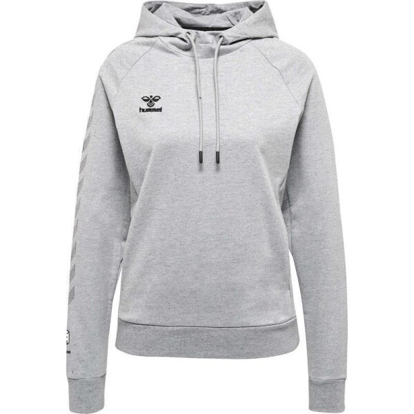 hummel Move Grid Hoodie Damen - grau