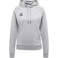 hummel Move Grid Hoodie Damen - grau