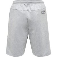 hummel Hmlmove Grid Cotton Shorts Herren - grey melange