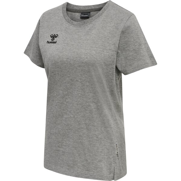 hummel Hmlmove Grid Cotton T-Shirt S/S Wom Damen - grey...