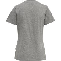 hummel Hmlmove Grid Cotton T-Shirt S/S Wom Damen - grey...