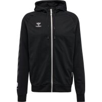 hummel Move Grid Full-Zip Hoodie Herren - schwarz