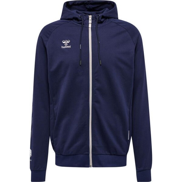 hummel Move Grid Full-Zip Hoodie Herren - navy